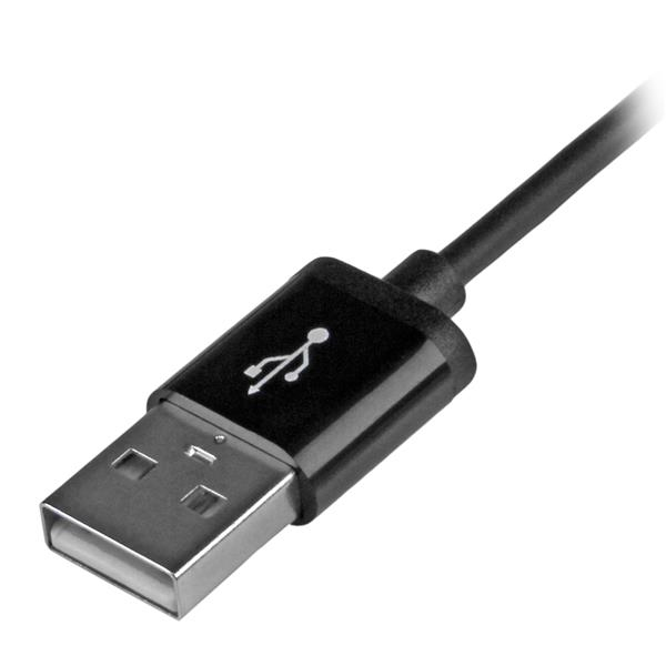 StarTech.com 1 m zwarte Apple 8-polige Lightning connector naar USB-kabel voor iPhone / iPod / iPad - Afbeelding 4