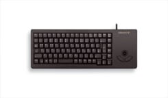CHERRY XS Trackball toetsenbord Universeel USB QWERTY Amerikaans Engels Zwart