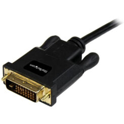StarTech.com 3 m lange Mini DisplayPort-naar-DVI-adapterconverterkabel Mini DP-naar-DVI 1920x1200 zwart - Afbeelding 3