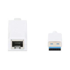 Manhattan USB-A Gigabit netwerkadapter, 10/100/1000 Mbps, 5 Gbit/s (USB 3.2 Gen 1 / USB 3.0), Ethernet, RJ45, wit, 3 jaar garantie, equivalent aan USB31000SW - Afbeelding 5