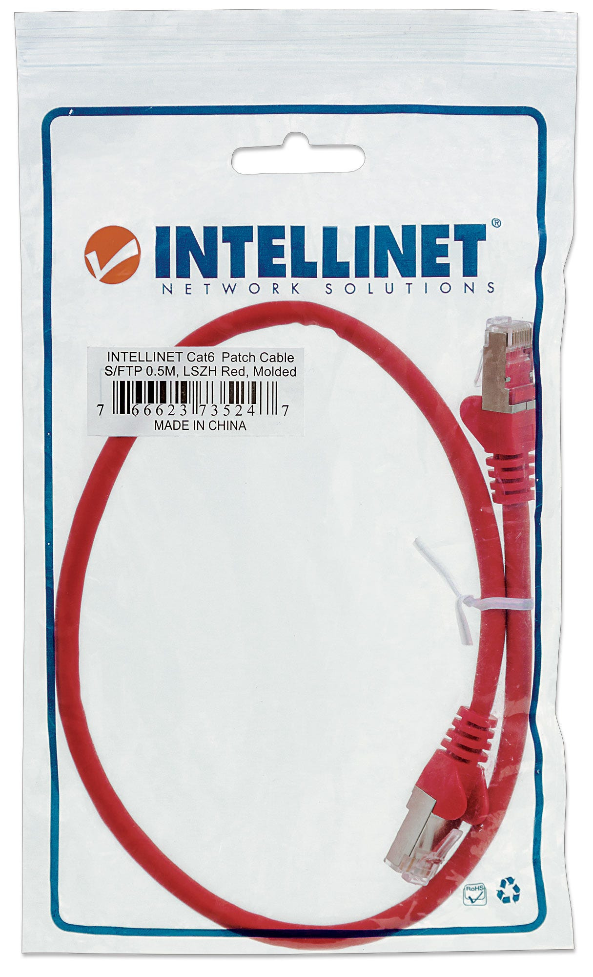 Intellinet Cat5e, SFTP, 15m netwerkkabel Rood SF/UTP (S-FTP) - Afbeelding 6