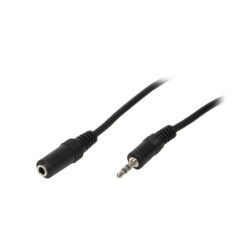 LogiLink 3.5mm - 3.5mm, 10m audio kabel Zwart - Afbeelding 2