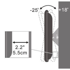Techly ICA-LCD 109 tv-bevestiging 78,7 cm (31") Zilver - Afbeelding 5