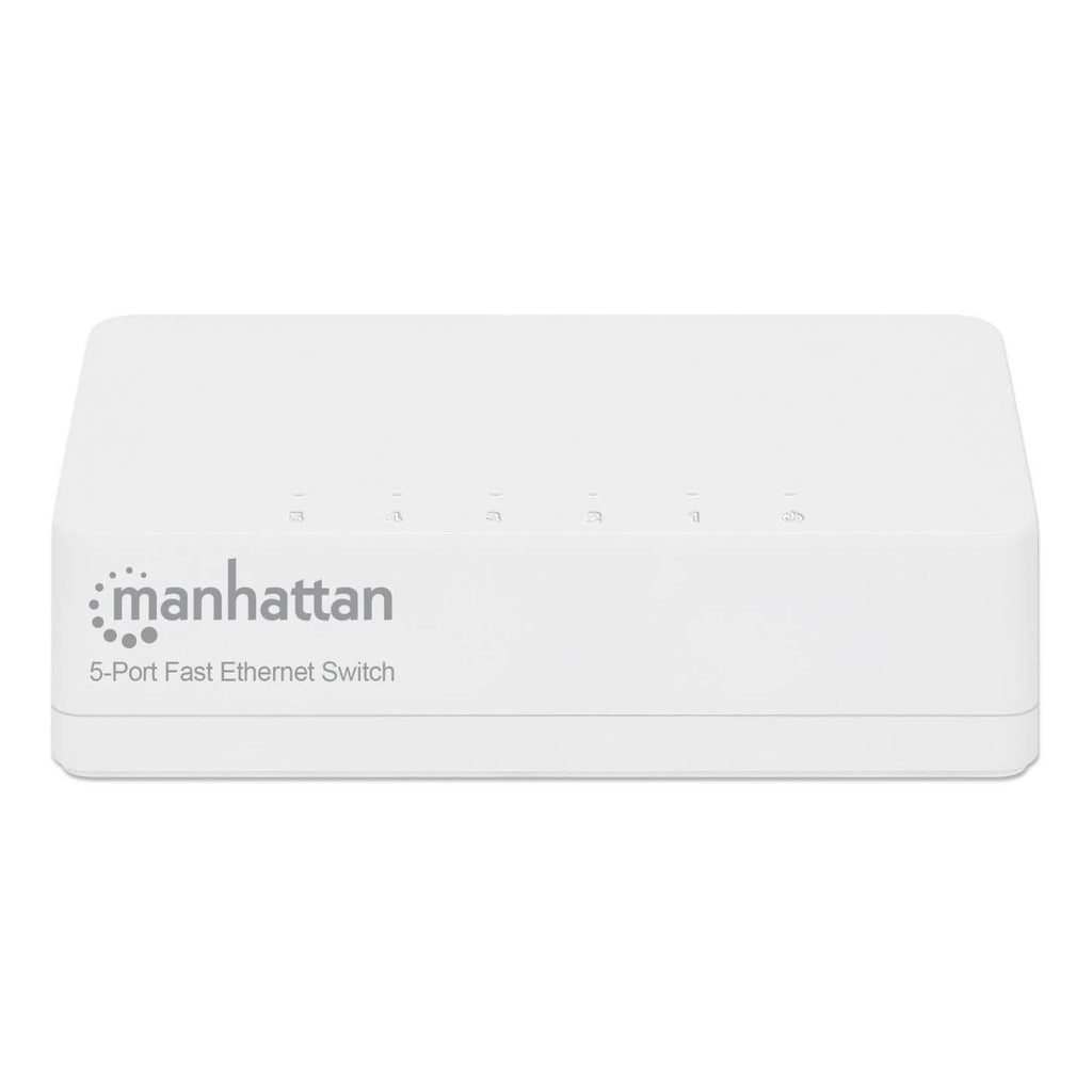 Manhattan 560672 netwerk-switch Unmanaged Fast Ethernet (10/100) Wit - Afbeelding 4