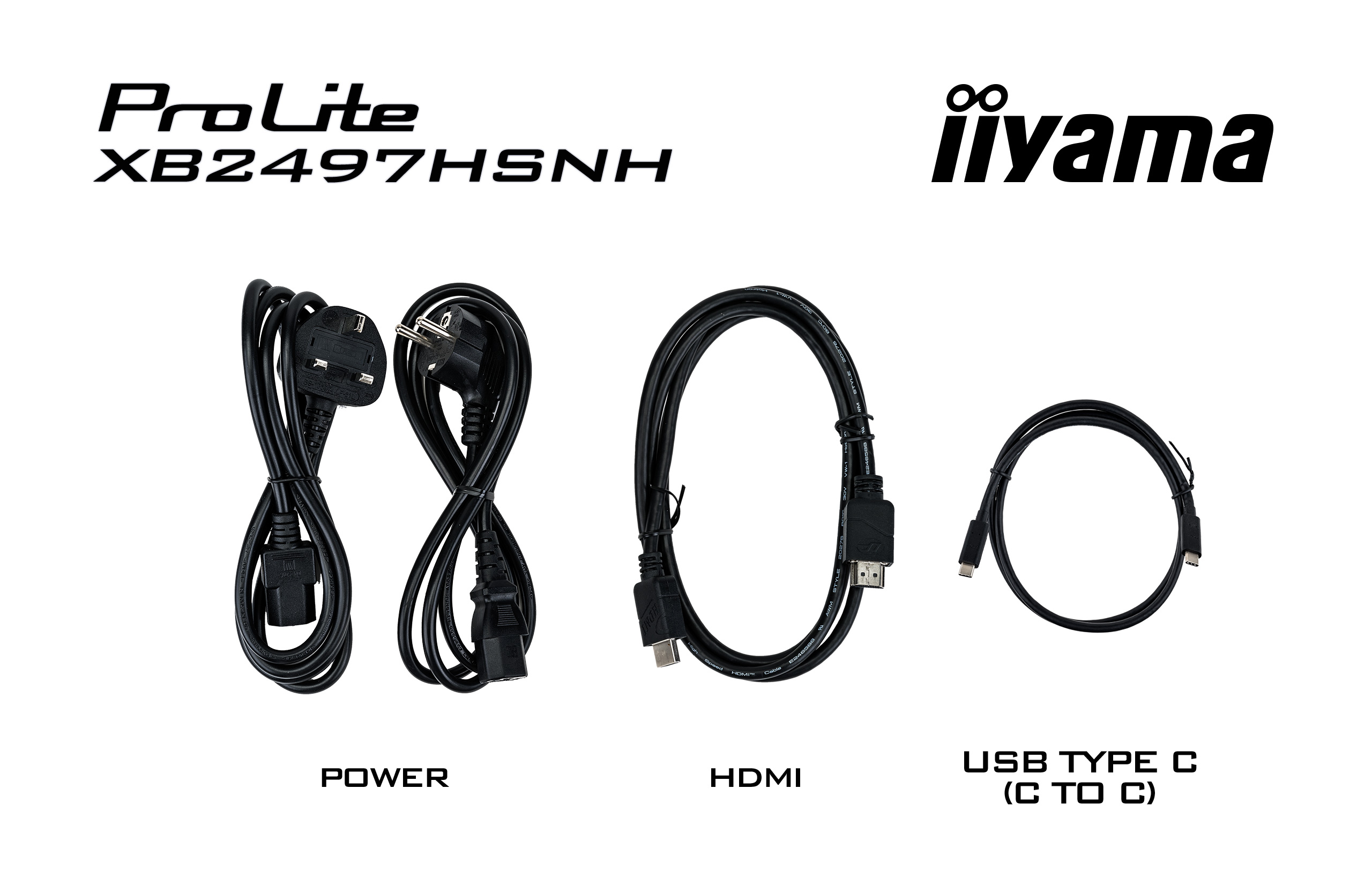 iiyama ProLite XB2497HSNH-B1 24IN IPS LCD 4MS 1920X1080 350CD/M2 HDMI/DP/USB 2 computer monitor 60,5 cm (23.8") 1920 x 1080 Pixels Full HD Zwart - Afbeelding 27