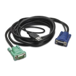 APC Integrated Rack LCD/KVM USB Cable - 17ft (5m) - Afbeelding 2