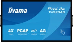 iiyama T4329AS-B1AG computer monitor 108 cm (42.5") 3840 x 2160 Pixels 4K Ultra HD LED Touchscreen Zwart - Afbeelding 4
