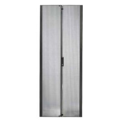 APC NetShelter SX 48U 750 mm brede geperforeerde gesplitste deuren zwart - Afbeelding 2