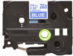 Brother TZE-555 labelprinter-tape Wit op blauw - Afbeelding 3