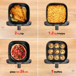 Tefal Easy Fry Mega EY855D Air fryer - 8 programma's - 7,5 L - Afbeelding 8