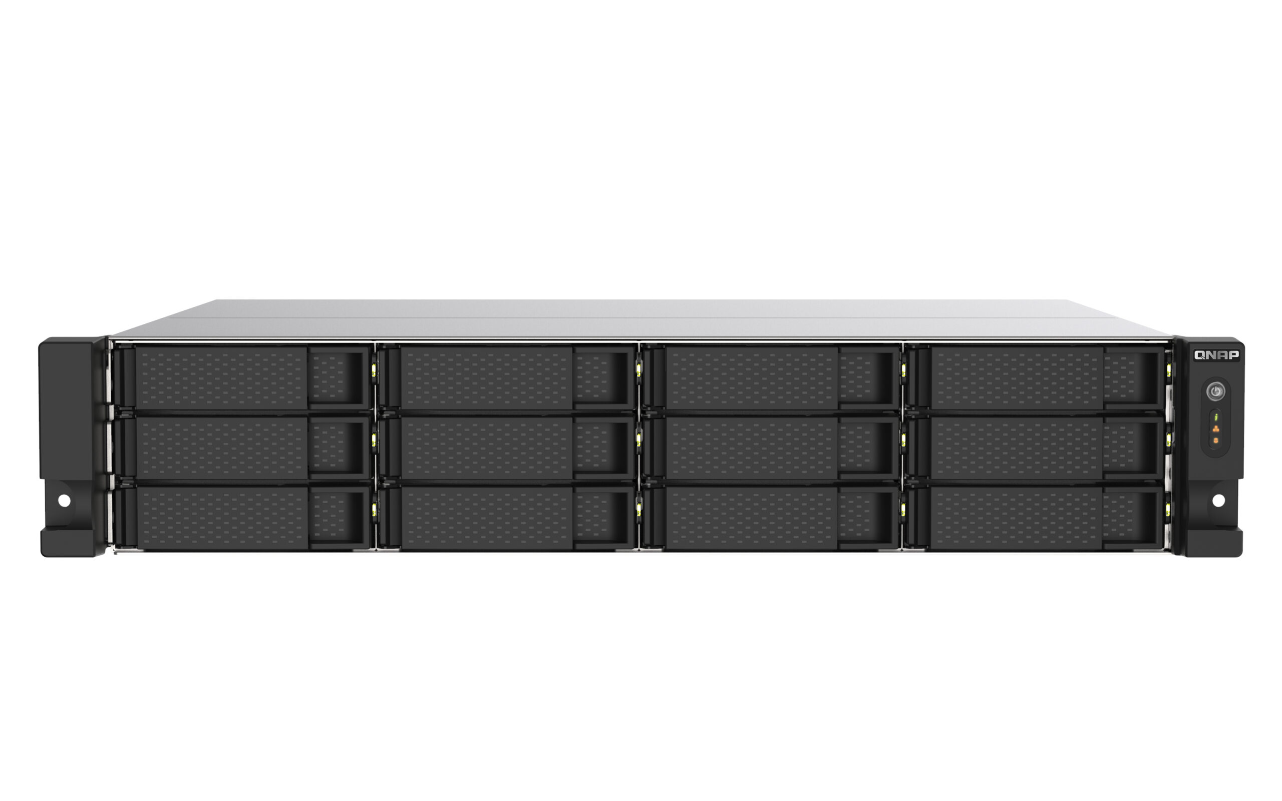 QNAP TS-1273AU-RP-8G data-opslag-server NAS Rack (2U) Ryzen Embedded V1500B 8 GB DDR4 0 TB QNAP QTS Aluminium, Zwart - Afbeelding 2