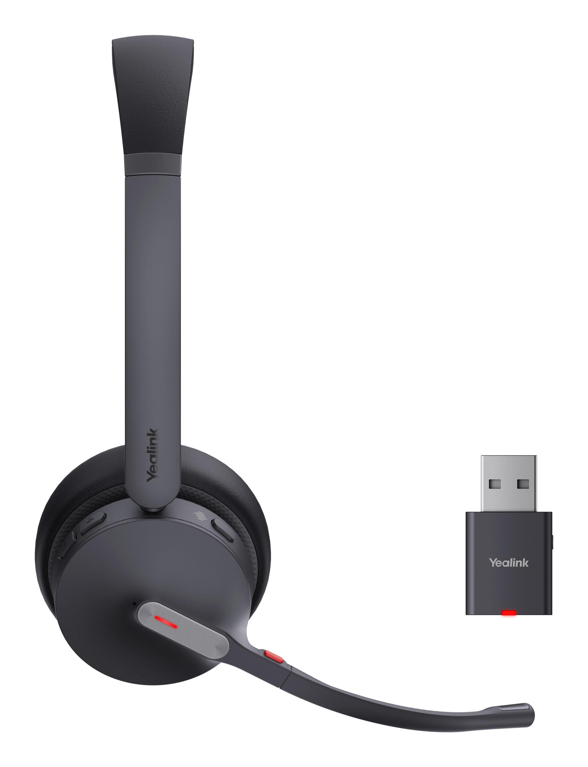 Yealink WH64 Hybrid Dual UC Headset Draadloos Hoofdband Kantoor/callcenter Micro-USB Bluetooth Zwart - Afbeelding 4