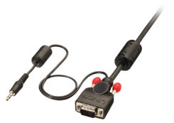 Lindy 37302 video kabel adapter 7,5 m VGA (D-Sub) + 3.5mm Zwart - Afbeelding 2