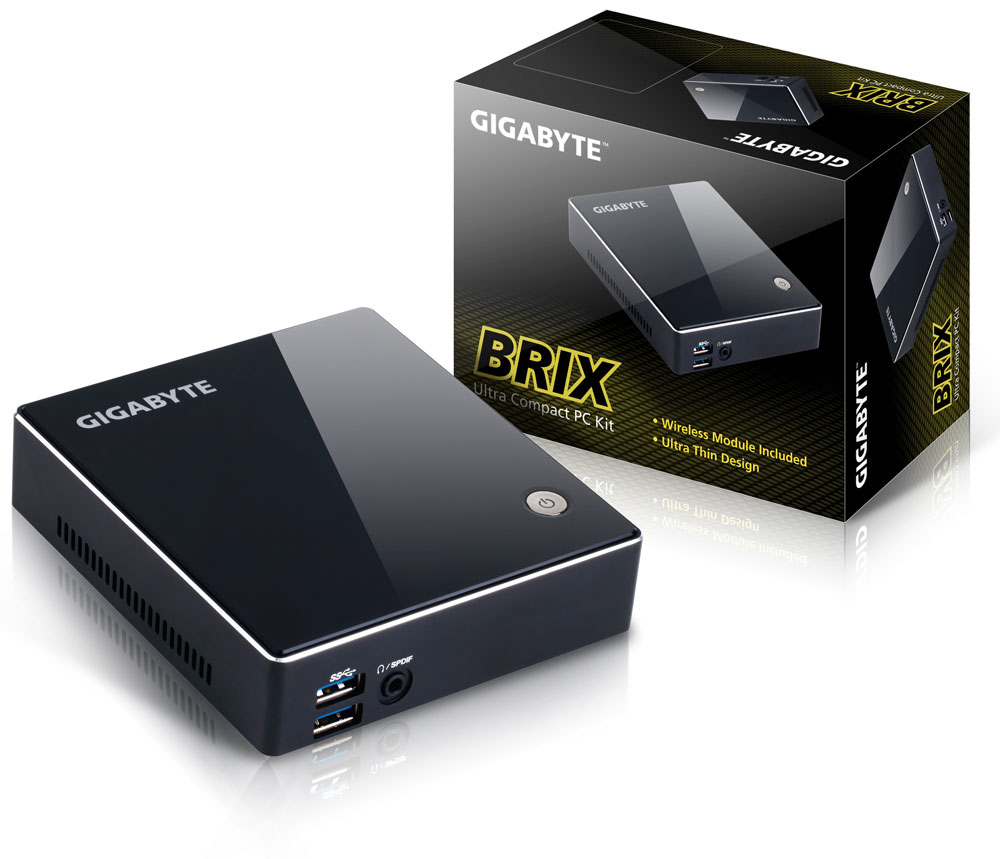 GIGABYTE Brix Nettop Zwart i7-4500U BGA 1168 1,8 GHz - Afbeelding 5