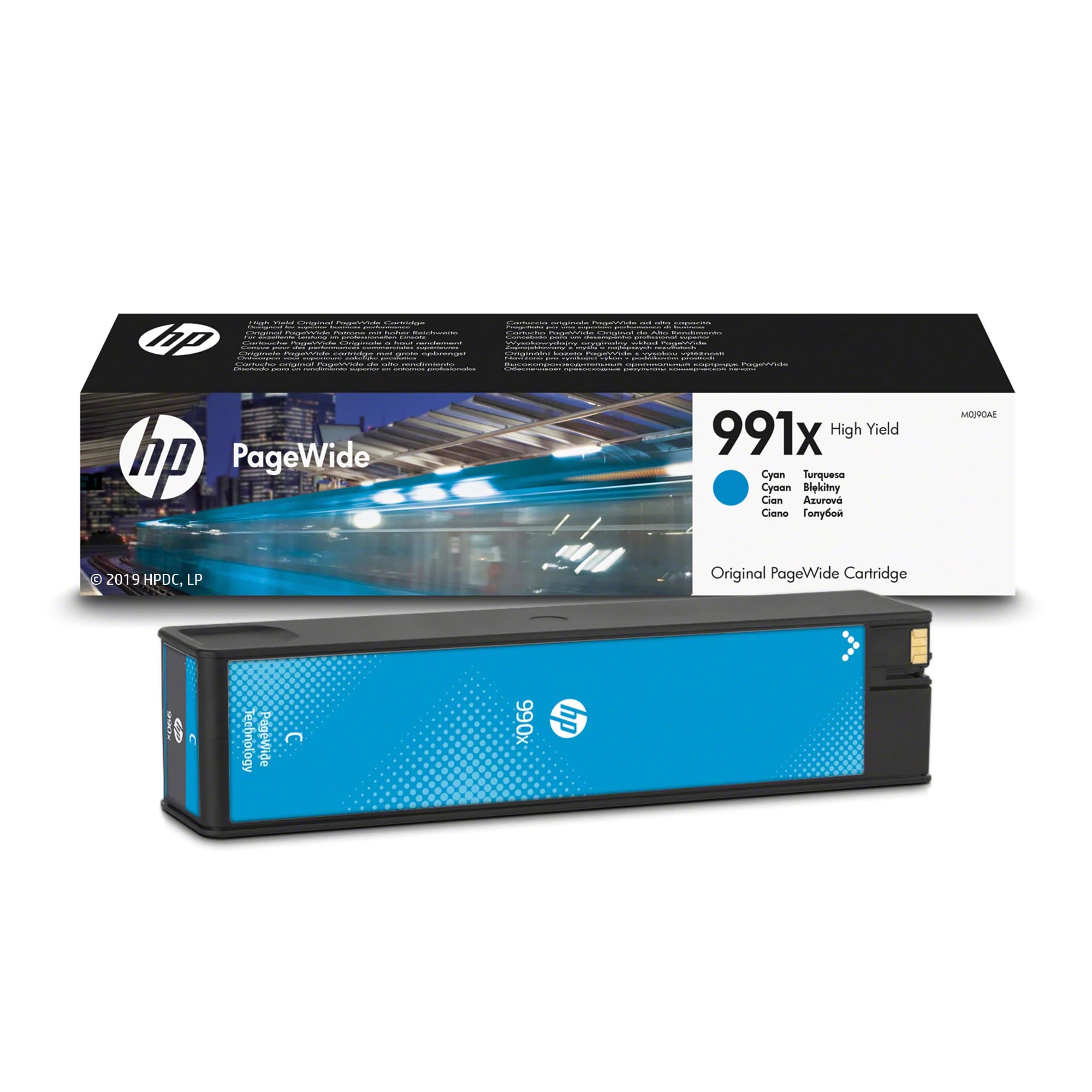 HP Originele 991X cyaan high-capacity PageWide cartridge - Afbeelding 2