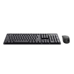 Trust Ody V2 Toetsenbord en Muis Set - Draadloze desktopset – Belgische AZERTY-indeling – Stille toetsen – Zwart - Afbeelding 3