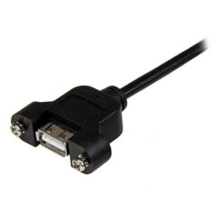 StarTech.com 91 cm lange, Paneel gemonteerde USB-kabel A naar A F/M - Afbeelding 3