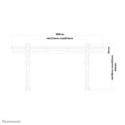 Neomounts tv wandsteun - Afbeelding 4