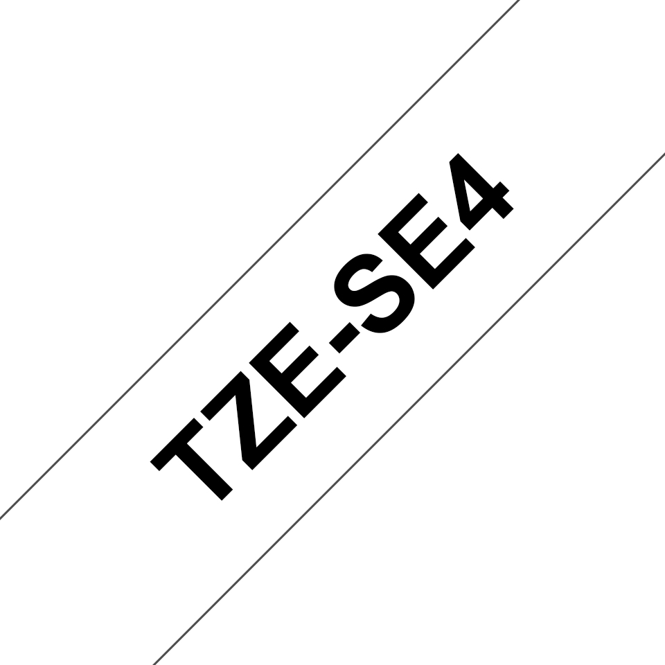 Brother TZE-SE4 labelprinter-tape TZ - Afbeelding 4