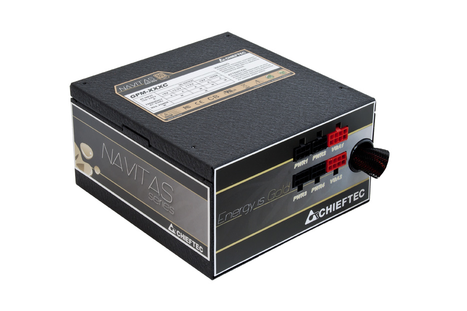 Chieftec GPM-650C power supply unit 650 W 20+4 pin ATX PS/2 Zwart - Afbeelding 3