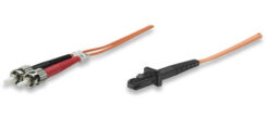 Intellinet MT-RJ/2xST 5m InfiniBand en Glasvezelkabel Zwart, Oranje, Rood - Afbeelding 2