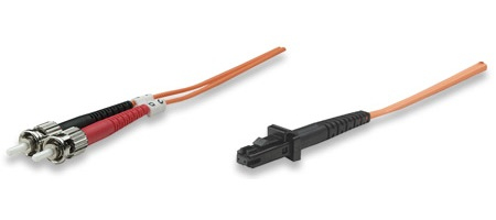 Intellinet MT-RJ/2xST 5m InfiniBand en Glasvezelkabel Zwart, Oranje, Rood - Afbeelding 2