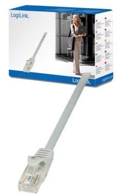 LogiLink 10m RJ45 CAT 5e netwerkkabel Grijs Cat5e U/UTP (UTP) - Afbeelding 3