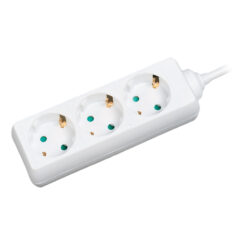 LogiLink LPS205 power uitbreiding 1,4 m 3 AC-uitgang(en) Wit - Afbeelding 2