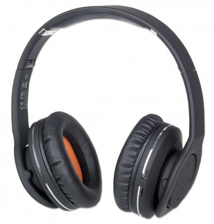 Manhattan Fathom Headset Draadloos Hoofdband Oproepen/muziek Bluetooth Zwart - Afbeelding 3