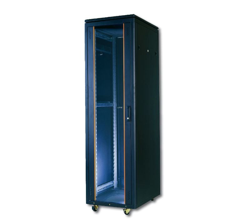 Microconnect CABINET8 rack 42U Vrijstaande rek Zwart - Afbeelding 2