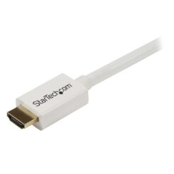 StarTech.com 3m CL3 Rated HDMI Cable met Ethernet, 4K 30Hz UHD High Speed HDMI Kabel, Ultra HD HDMI Kabel voor Wandinstallaties, 10.2 Gbps, HDMI 1.4 Video/Display Kabel, 30AWG, White - Afbeelding 3