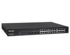 Intellinet 560900 netwerk-switch Managed L2 Gigabit Ethernet (10/100/1000) Power over Ethernet (PoE) 1U Zwart - Afbeelding 3
