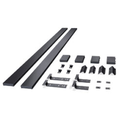 APC NetShelter - Deurpost, 900 - 1200 mm (36 - 48in) gangbreedte - Afbeelding 2