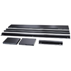 APC NetShelter - Vouwdeur montagerail, 900 - 1200 mm (36 - 48in) gangbreedte - Afbeelding 2