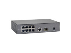 LevelOne FGP-1000 netwerk-switch Gigabit Ethernet (10/100/1000) Power over Ethernet (PoE) Zwart, Grijs - Afbeelding 3