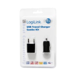 LogiLink PA0076 netvoeding & inverter Auto/Binnen Zwart - Afbeelding 3