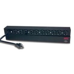 APC Rack PDU, Basic, 1U, 20A, 120V energiedistributie Zwart - Afbeelding 2