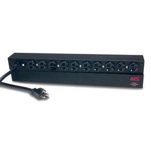 APC Rack PDU, Basic, 1U, 20A, 120V energiedistributie Zwart - Afbeelding 2