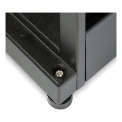 APC NetShelter AV 24U 600mm Wide x 825mm Deep Enclosure with Sides and 10-32 Threaded Rails Black - Afbeelding 4