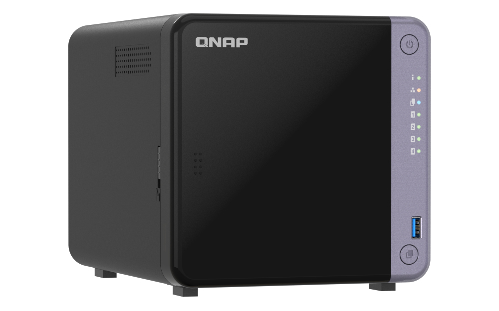 QNAP TS-432X-4G data-opslag-server NAS Tower Alpine Alpine AL-524 4 GB DDR4 QNAP QTS Zwart - Afbeelding 4