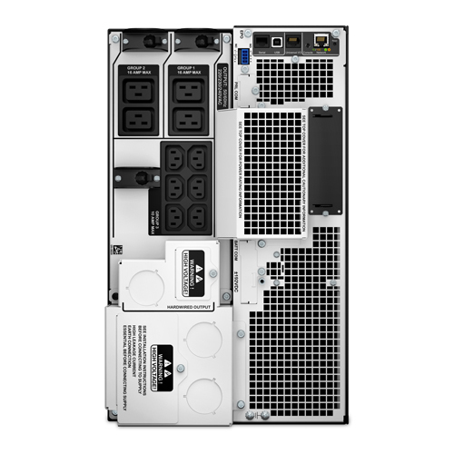APC Smart-UPS On-Line SRT8KXLI - 8kW/VA, 6x C13, 4x C19, hardwire 1 fase uitgang, Embedded NMC, tower - Afbeelding 5