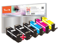 Peach 316838 inktcartridge 6 stuk(s) Foto zwart, Foto cyaan, Foto magenta, Zwart, Fotogeel - Afbeelding 2