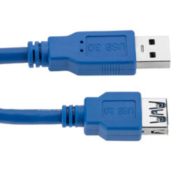 Techly 2.0m USB 3.0 A M/F USB-kabel USB 3.2 Gen 1 (3.1 Gen 1) 2 m USB A 5 Gbit/s Blauw - Afbeelding 8