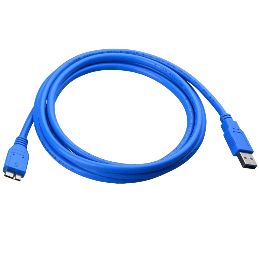 Techly 1.0m USB 3.0/Micro-B USB 3.0 USB-kabel USB 3.2 Gen 1 (3.1 Gen 1) 1 m USB A Micro-USB B 5 Gbit/s Blauw - Afbeelding 4
