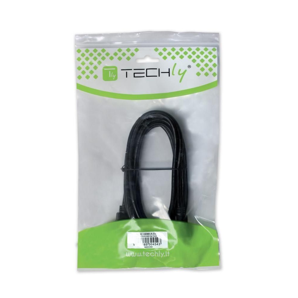 Techly 2m DisplayPort M/M Zwart - Afbeelding 3