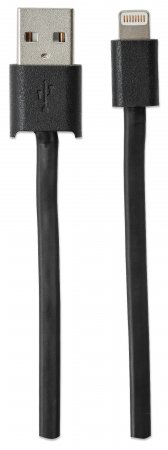 Manhattan 393966 Lightning-kabel 0,9 m Zwart - Afbeelding 4