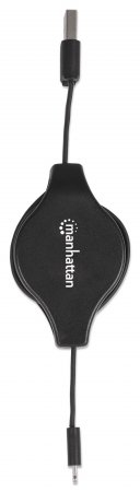 Manhattan 393966 Lightning-kabel 0,9 m Zwart - Afbeelding 3