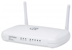 Manhattan 525541 draadloze router Fast Ethernet Dual-band (2.4 GHz / 5 GHz) Wit - Afbeelding 2