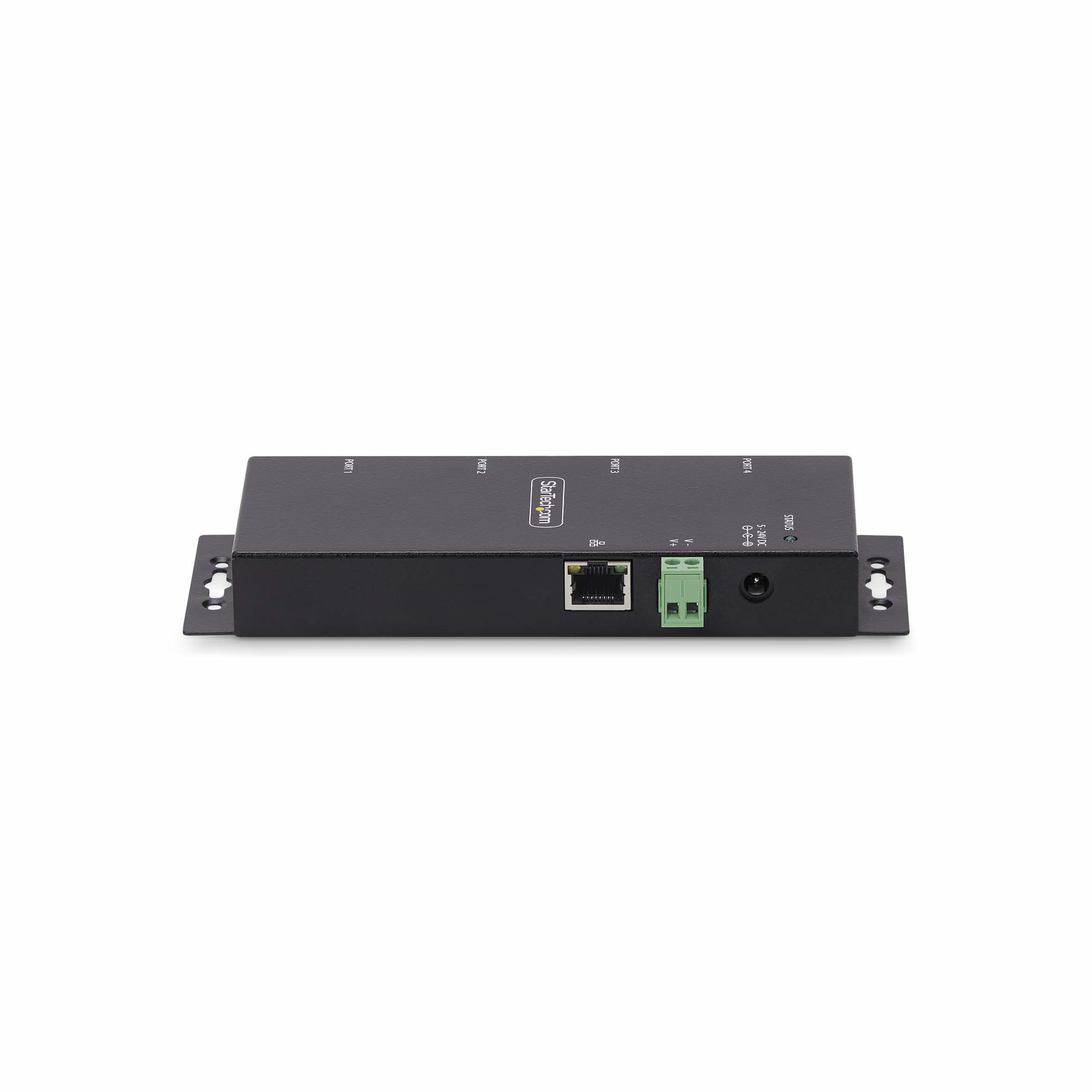 StarTech.com 4-Port Serieel naar Ethernet Adapter, IP Serial Device Server voor Remote RS232 Apparatuur, Muur/DIN Rail Monteerbaar, Metalen Behuizing, RJ45 LAN naar DB9 Converter - Afbeelding 5