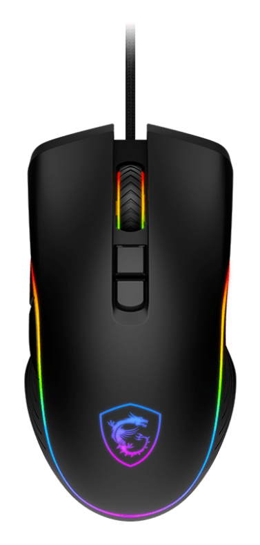 MSI FORGE GM300 muis Gamen Ambidextrous USB Type-A Optisch 7200 DPI - Afbeelding 2